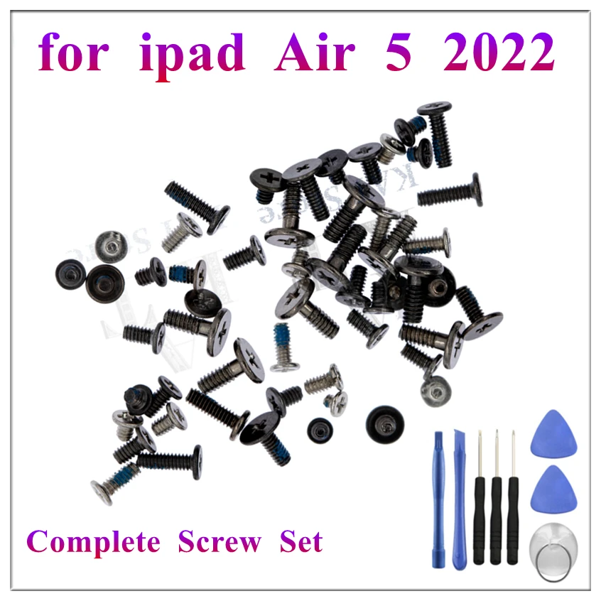 1 бр. пълен комплект винтове за iPad 5 Air 2022 10,9 см Основната такса Air5 с вътрешен болт, долна докинг станция, резервни винтове, резервни части