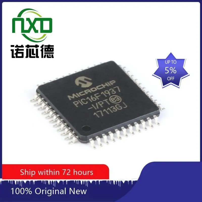 10 бр./лот PIC16F1937-I/PT TQFP44 нова и оригинална интегрална схема IC чип component electronics професионални спецификация съответствие