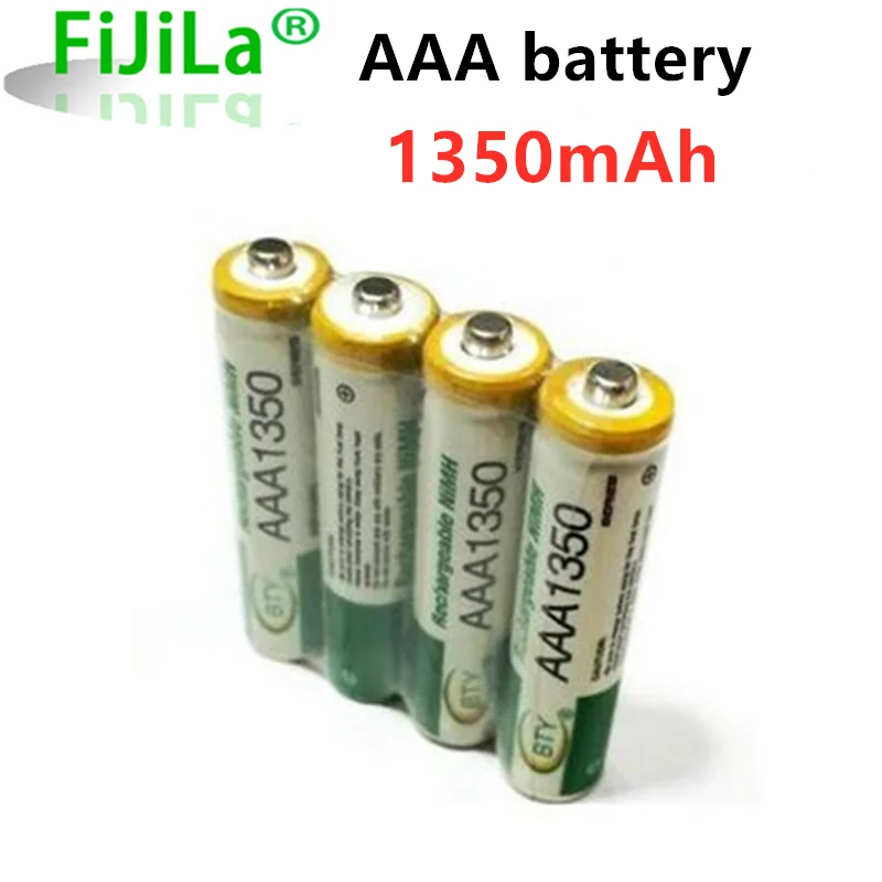 100% neue AAA batterie Ni-Mh 1,2 V 1800 mAh AAA1350 akku für Uhren, mäuse, computer, spielzeug so auf