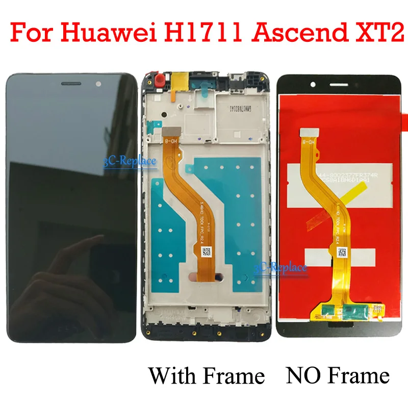 100% Тестван от 5,5 инча За Huawei H1711 Възкачи XT2 TOR-A1 LCD Сензорен дисплей, Дигитайзер, В Събирането, Замяна/С Рамка