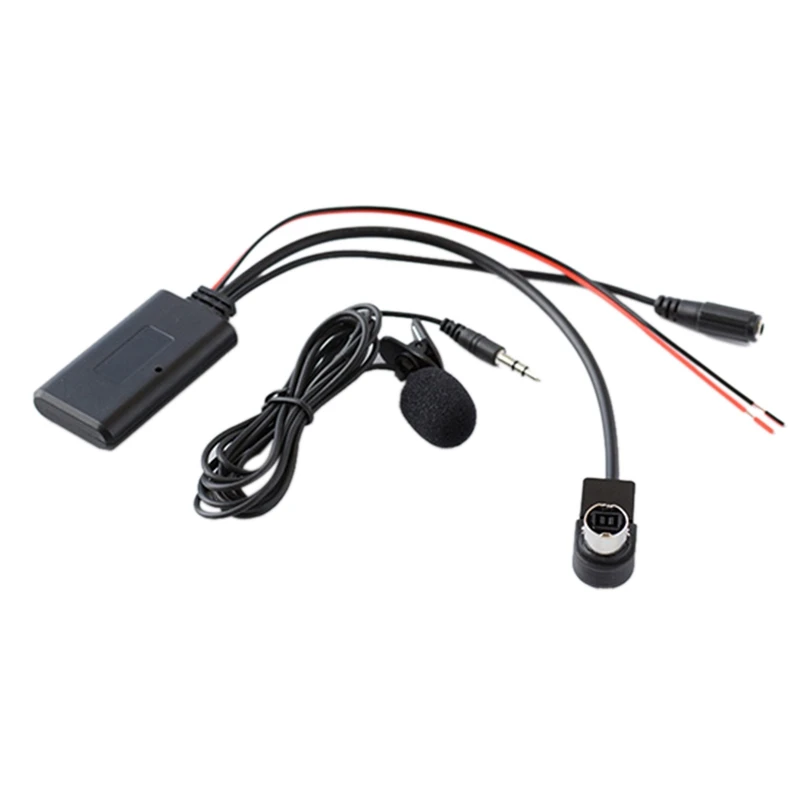 20X Автомобилен Bluetooth, AUX Адаптер за Безжична Аудио Микрофон Високоговорител За Телефонно Обаждане Alpine KCA-121B AI-NET CDA-9857