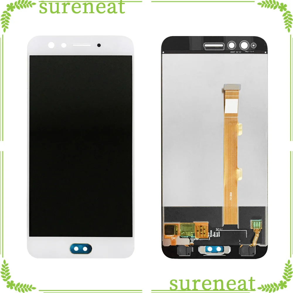 5,5 инча бял/черен за Oppo F3 CPH1609 LCD сензорен дисплей, дигитайзер, в събирането, резервни части