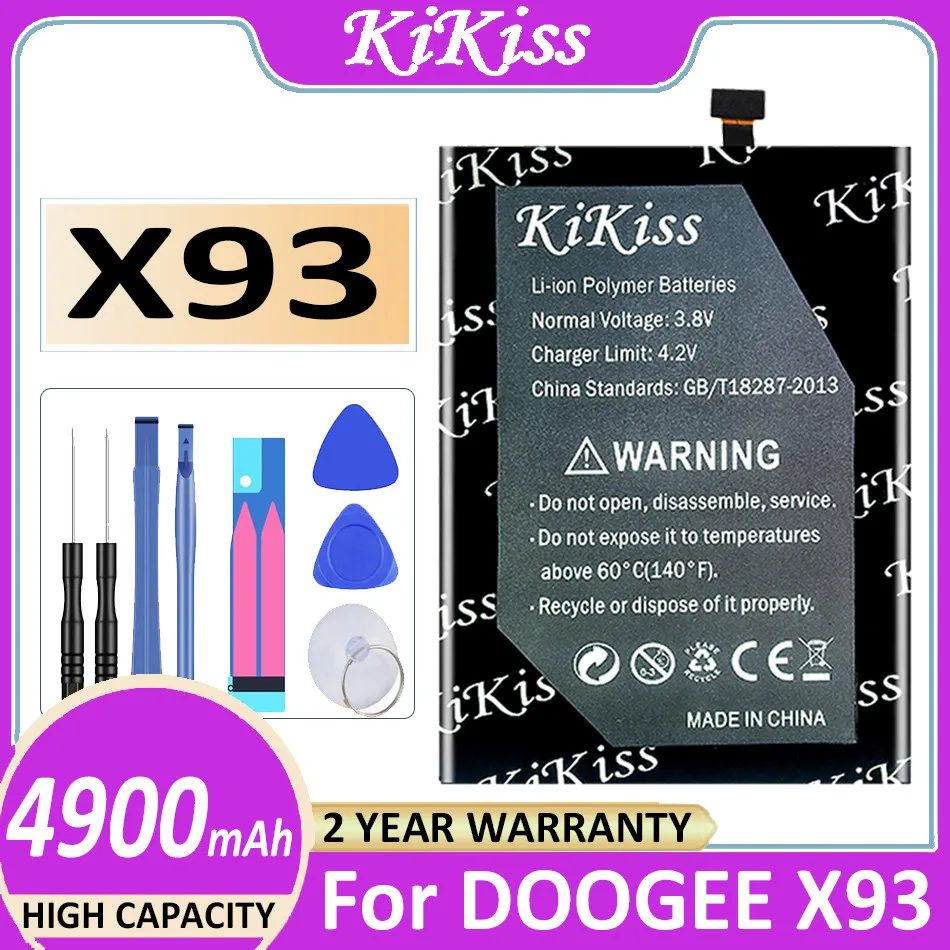 KiKiss X93 (BAT2119124350) Мощна Батерия BAT2119124350 4900 mah Батерии за DOOGEE X93 X 93