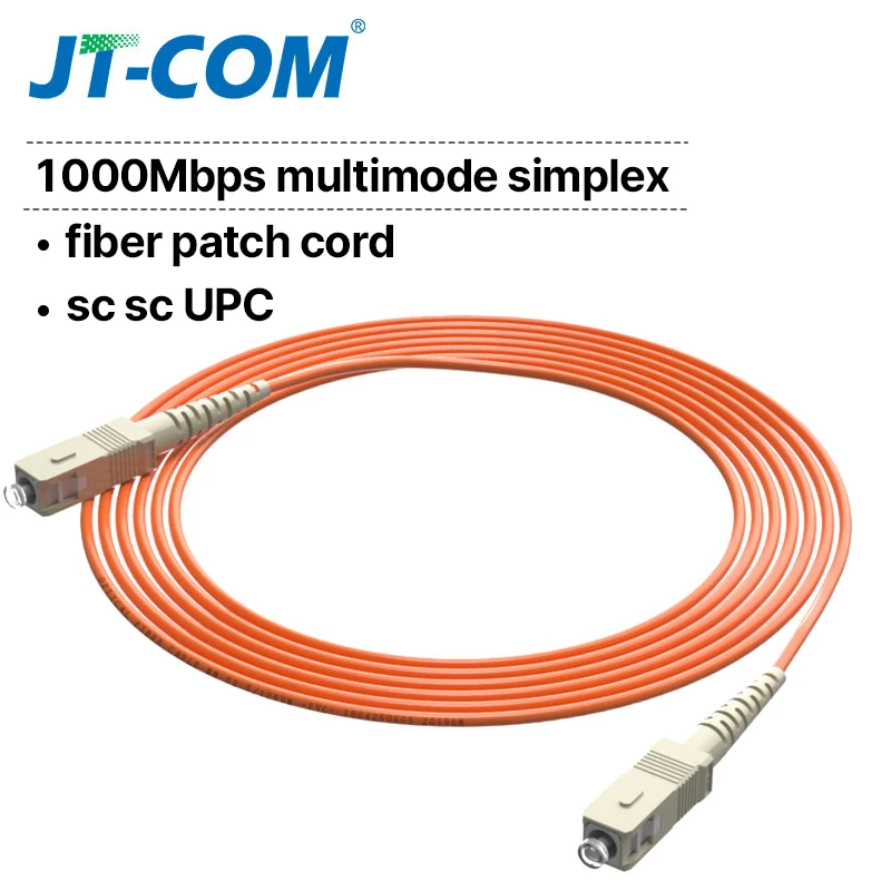 ONTI 1 GB Multimode оптичен кабел OM2 SC SC, мулти-режим Симплексный кабел SC 2,0 мм, оптичен Свързващ пластир кабел 1 м, 3 м, 5 м, 10 м, 20 м, 30 м