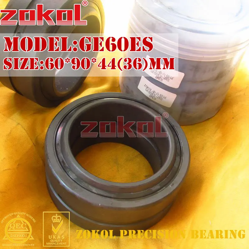 ZOKOL bearing GE60ES бразда сферична, носещи приплъзване 60*90*44 (36) мм