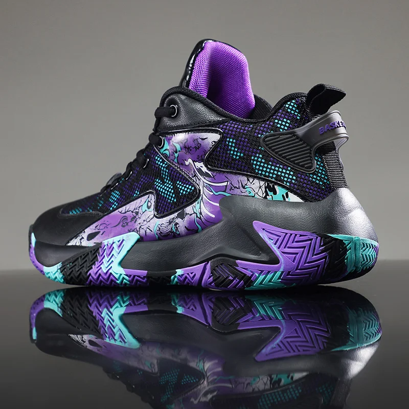 Баскетболни обувки Дишаща удобни спортни обувки, Спортни баскетболни маратонки мъжки Zapatos De Mujer Tendencia 2022