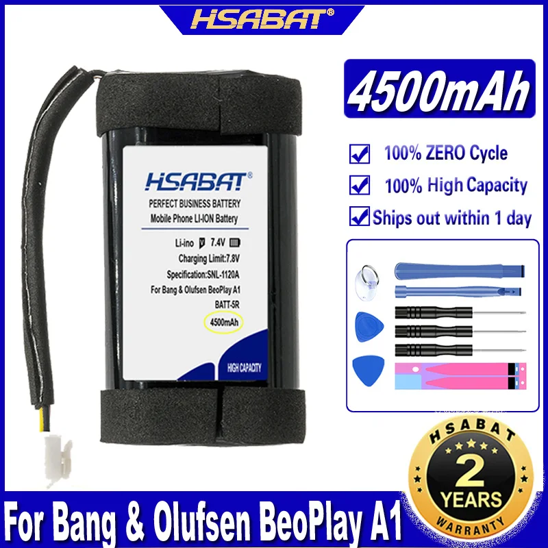 Батерия HSABAT PA-BO01 капацитет от 4500 mah батерия Bang & Olufsen BeoPlay A1, CA18