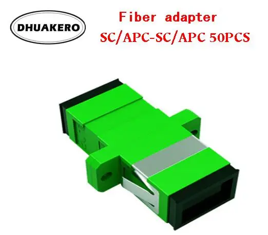 безплатна доставка AB27C SC/APC, SC/APC 50шт Симплексный режим на оптичен съединител от фланцов адаптер съединител