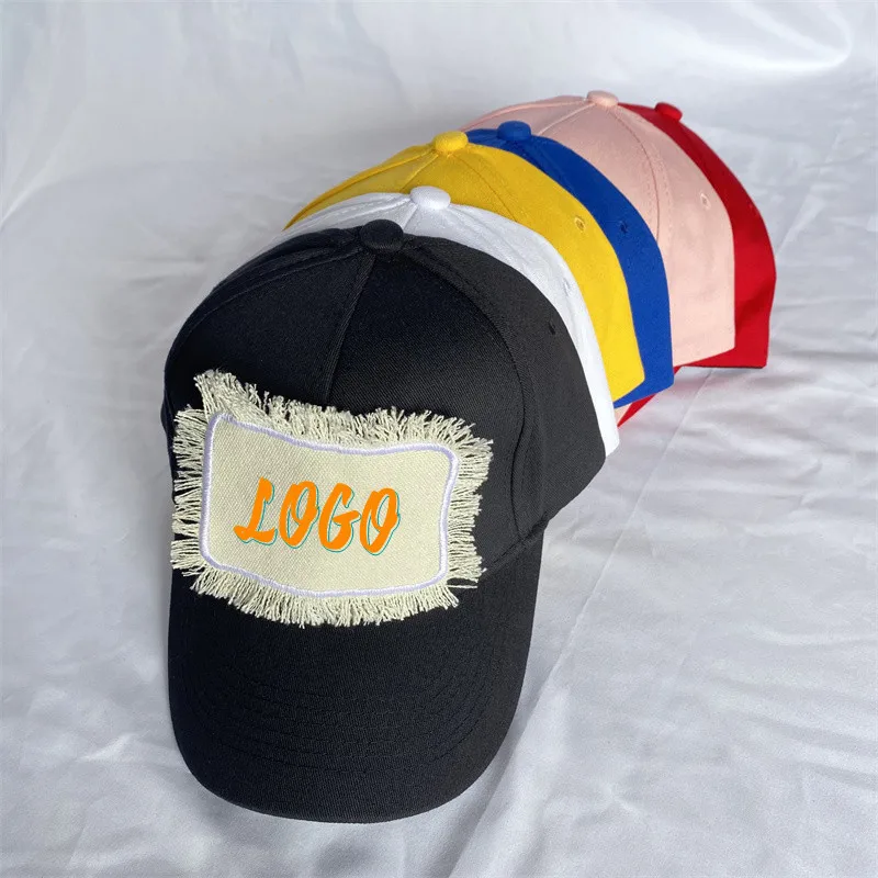 Бейзболни шапки с логото на поръчка за мъже и жени, градинска однотонная регулируема бейзболна шапка в стил хип-хоп, женска шапка, новост в подарък