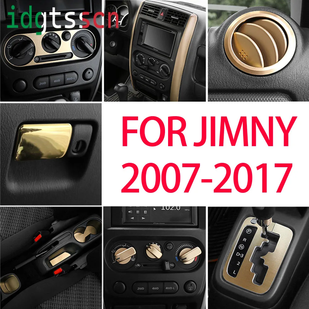 Етикети за защита прекъсвач на Крилото на замъка на климатик в колата за Suzuki Jimny 2007-2017 Автомобилни Аксесоари