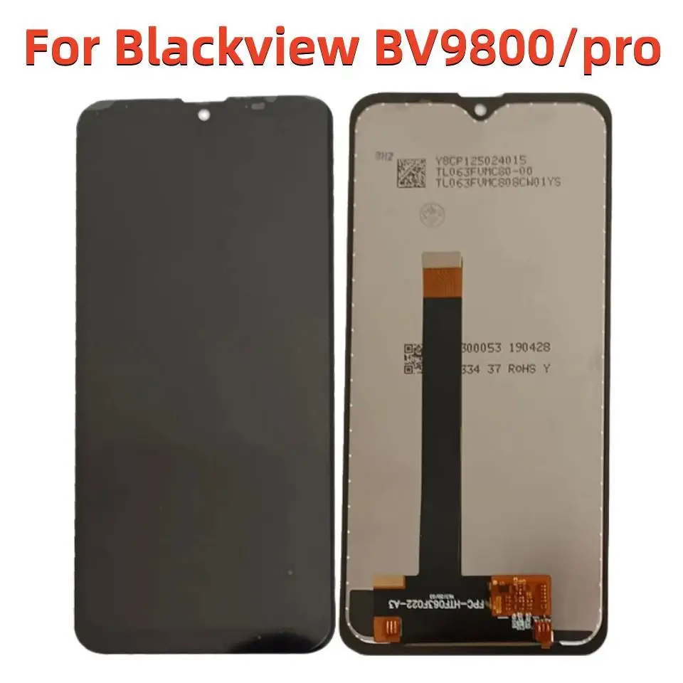 За Blackview BV9800/Pro LCD дисплей + Тъч екран Дигитайзер В Събирането на Замяна 6,3 Инча За BV9800 Pro Android 9,0