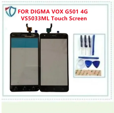 ЗА DIGMA VOX G501 4G VS5033ML Сензорен Екран Сензор и LCD Дисплей Модул Резервни Части Инструмент + Безплатна Доставка