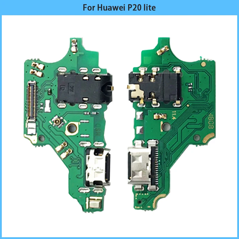 За Huawei P20 lite USB-зарядно устройство Гъвкав кабел P20 lite микрофон USB докинг станция за зареждане на печатна платка резервни Части за ремонт на