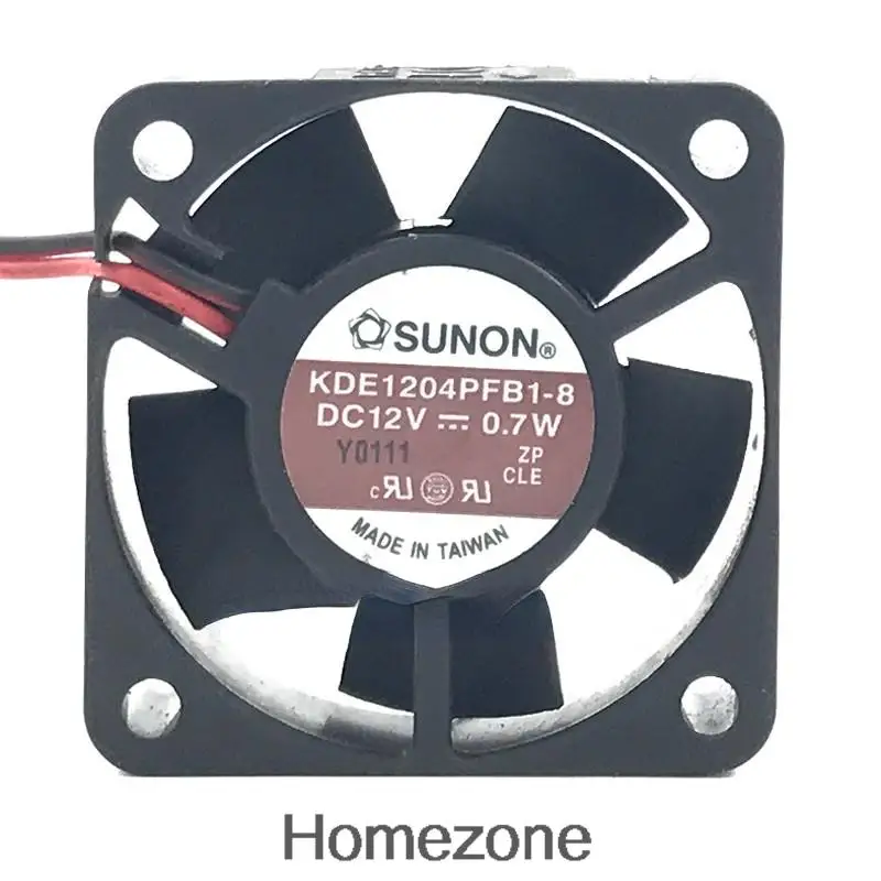 За SUNON 12 0,7 W 4 см 4010 тъпо вентилатор за охлаждане мощност на шасито KDE1204PFB1-8