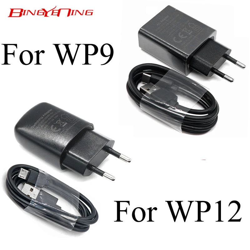 За зарядно устройство Oukitel WP9 WP12, бързо зареждане, ЕС, стенен адаптер за пътуване, смяна на кабел за зарядно устройство USB