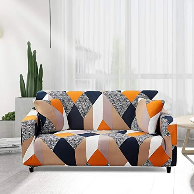 Калъф за дивана на 1 2 3 4 Места, гъвкави калъфи за мека мебел, регулируема калъф за диван модел, калъф за диван от ликра за хола на дома
