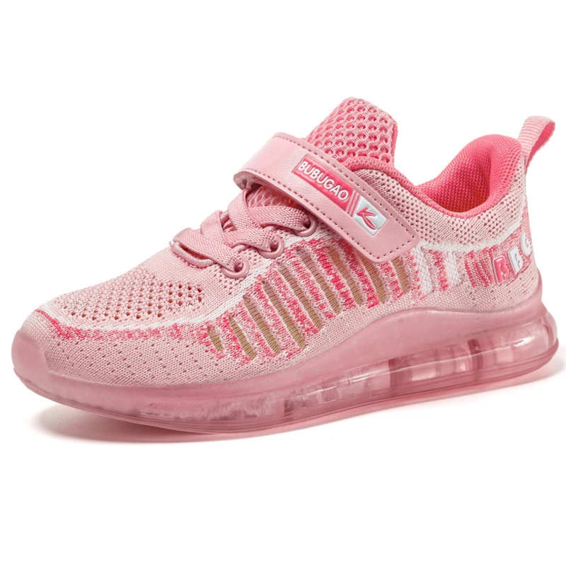Марковите детски маратонки, лятна дишащи спортни обувки за момичета, розови маратонки за джогинг, детски маратонки, спортна количка, футболни обувки за деца, бебешки обувки