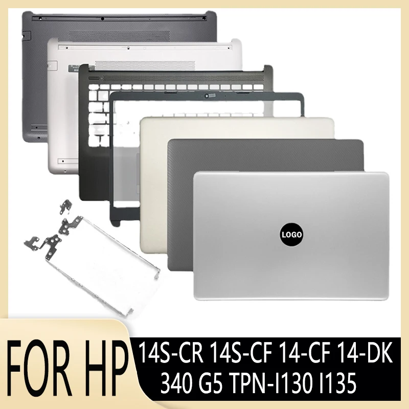 Нов Калъф за лаптоп HP 14Т-CR 14Т-CF 14-CF 14-DK 340 G5 TPN-I130 I135 LCD Задната част на Горния капак, Предната Рамка на Линия Поставка за ръце Отдолу калъф