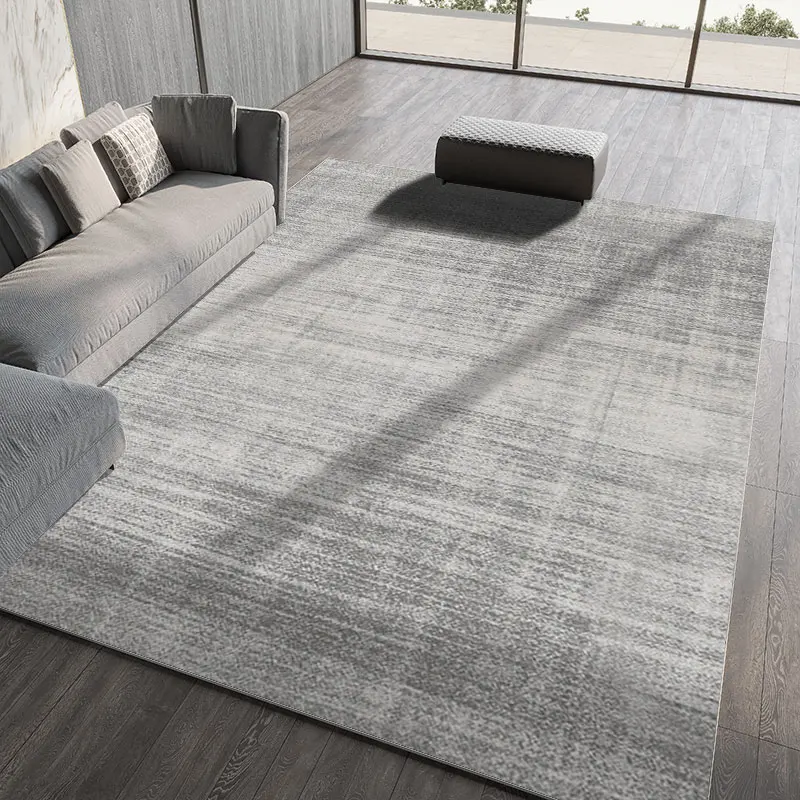 Прост килим в стил Ins за хол, светъл Висококачествен Луксозен диван, килим за часа, в модерен скандинавски сив килим за пода в спалнята