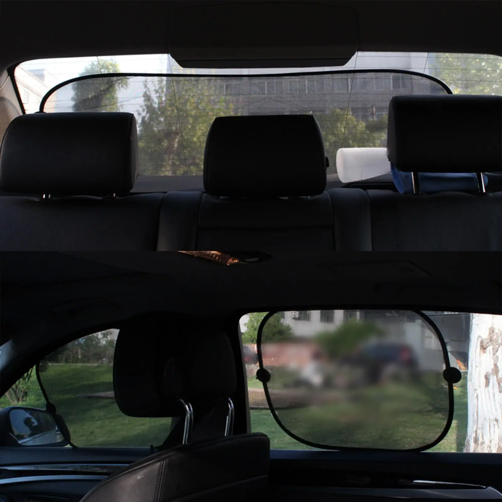 Сенника на страничното стъкло на колата на Авто козирка от слънцето Автомобилни части за защита на пътниците от топлина и отблясъци Здрав сгъваем