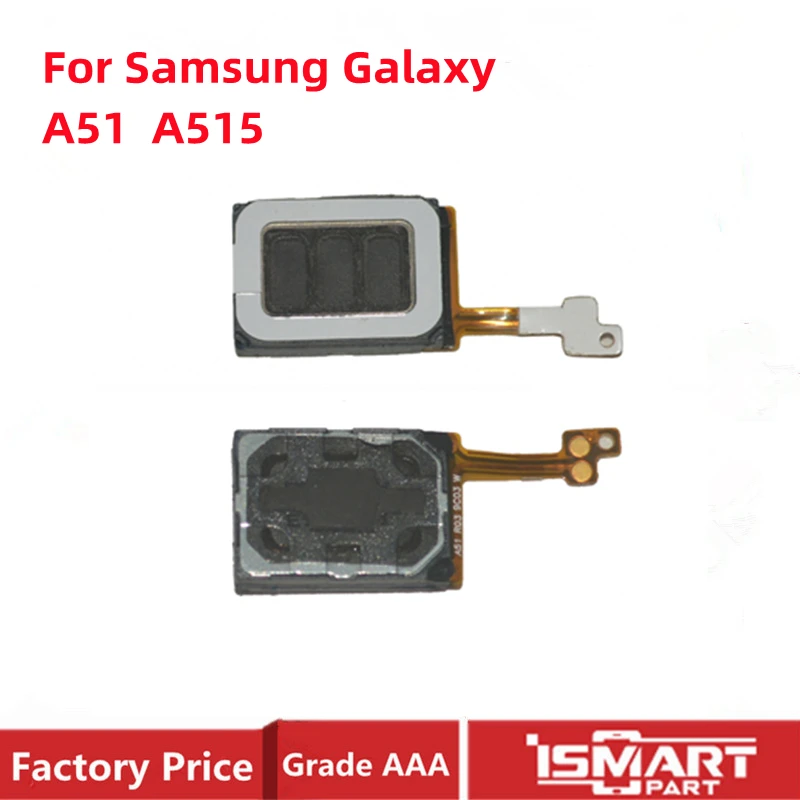 Силен високоговорител за Samsung Galaxy A51 A515, високоговорител телефон, зумер, гъвкав кабел, резервни части за ремонт на A515F, A515FN, A515X