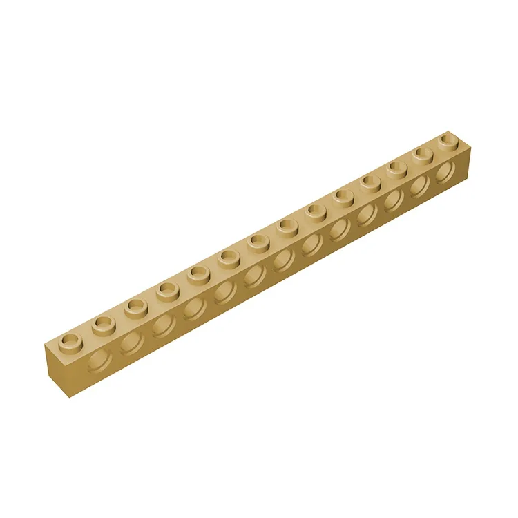 Строителни блокове на EK Съвместими с LEGO 32018 Технически тухла 1 x 14 с дупки MOC Аксесоари Подробности за монтажния комплект тухли НАПРАВИ си сам