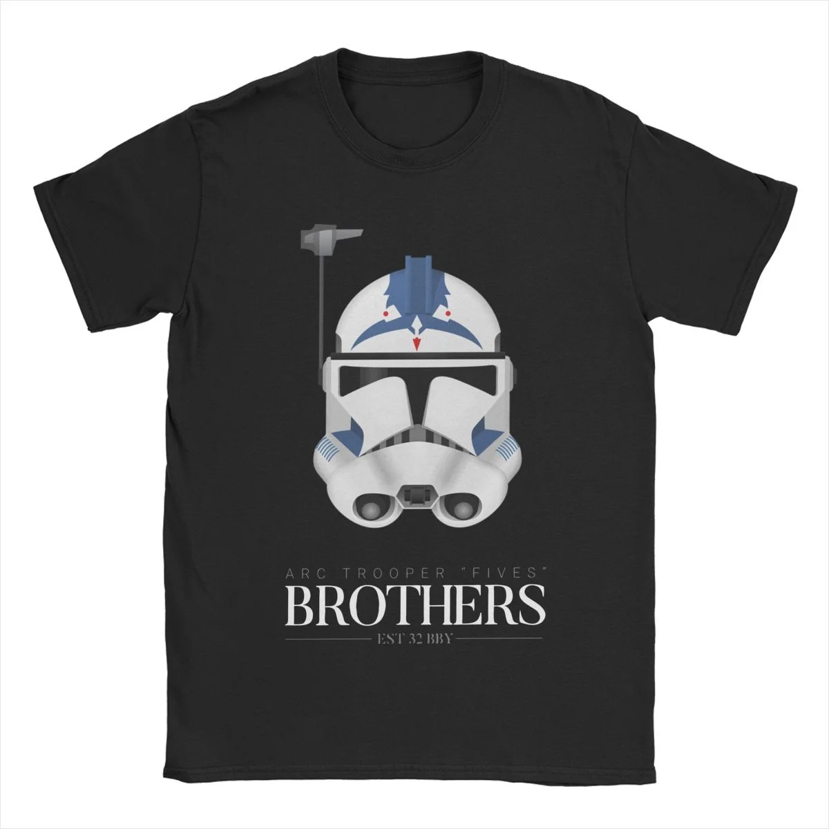 Тениска Star Wars the ARC Trooper Fives За Мъже И Жени От Чист Памук, Новост, Тениска С Кръгло Деколте, Тениски 