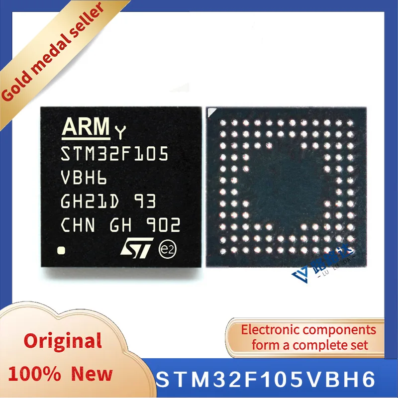 STM32F105VBH6 BGA100 Нов оригинален интегриран чип